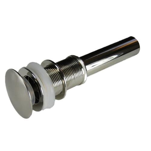 Brushed Nickel Popup Drain for Vessel Sink