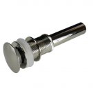 Brushed Nickel Pop-up Drain for Vessel Sink