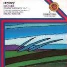 mahler symphonies nos. 1 & 2 - columbia sym orch / NYP / bruno walter CD 2-discs 1989 CBS mahler symphonies nos. 1 & 2 - columbia sym orch / NYP / bruno walter CD 2-discs 1989 CBS