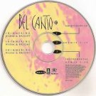bel canto - shimmering warm & bright CD single promo 1993 dali 3 tracks used like new PR CD 8740