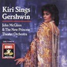 kiri te kanawa - kiri sings gershwin CD 1987 emi 15 tracks used like new CDC-7 47454 2