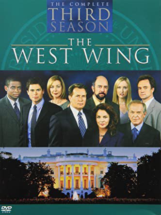 west wing complete third season DVD 4-discs 2004 warner new factory-sealed #31622