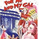for me and my girl - judy garland + gene kelly DVD 2004 warner 104 minutes used like new 65904