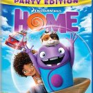 home - party edition BluRay DVD 2-discs 2015 dreamworks 94 minutes used home - party edition BluRay DVD 2-discs 2015 dreamworks 94 minutes used