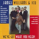 james williams & ICU - we've got what you need! CD 1998 evidence 12 tracks like new ECD-22207-2 james williams & ICU - we've got what you need! CD 1998 evidence 12 tracks like new ECD-22207-2