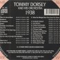 tommy dorsey and his orchestra - 1938 CD 2000 classics france like new CLASSICS1117