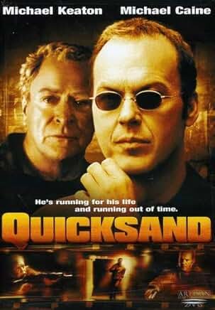 quicksand - michael keaton + michael caine DVD 2004 artisan 93 minutes like new