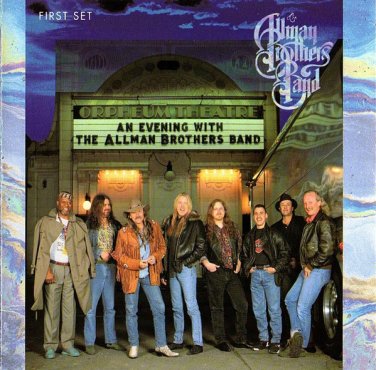 allman brothers band - an evening with allman brothers band CD 1992 epic 9 tracks like new EK 48998