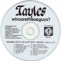 tayles - whoaretheseguys? CD 1998 gear fab 14 tracks used like new GF-121