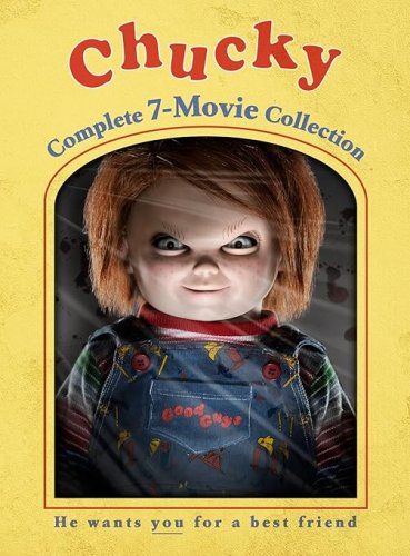 chucky: complete 7-movie collection DVD7-discs  2017 universal mgm used like new