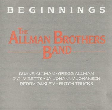 allman brothers band - beginnings CD polydor polygram BMG Direct 14 tracks like new 827 588-2 Y-1