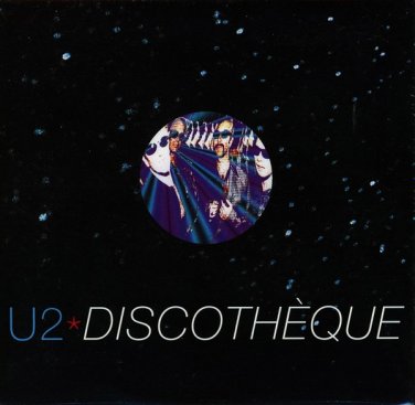 U2 - discotheque CD single 2 tracks 1997 island polygram used near mint 422-854 774-2