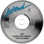 U2 - where the streets have no name CD single 1987 island 4 tracks used like new 664988