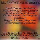 big band charlie mingus - live at theatre boulogne-billancourt paris vol.1 CD like new 121 192-2