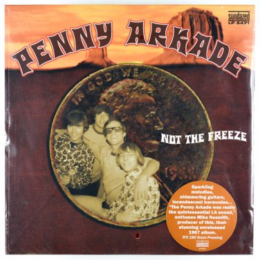 Penny Arkade - Not The Freeze LP 2014 Sundazed LP5471 limited ed. reissued mono 180g new