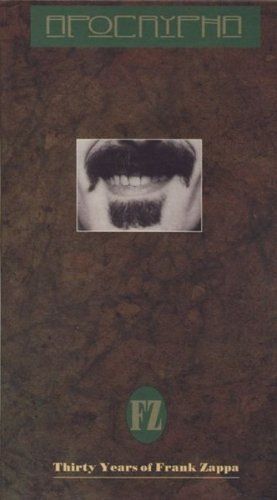 frank zappa - apocrypha: thirty years of frank zappa 4CDs boxset 1994 great dane GDR CD 9405/ABCD