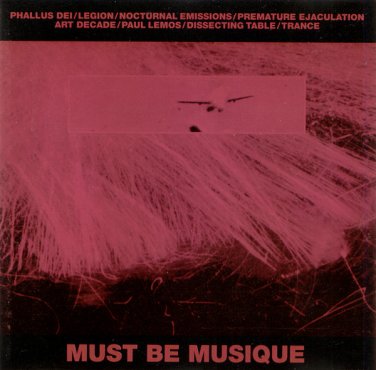 must be musique 2 - various artists CD 1993 dark vinyl records germany 10 tracks like new DV #20