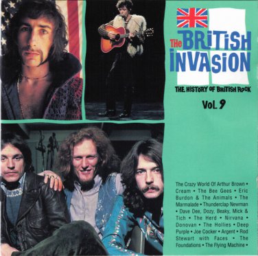 british invasion vol. 9 - various artists CD 1991 rhino 20 tracks like new R2 70327