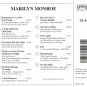 marilyn monroe - marilyn monroe CD 1992 laserlight 12 tracks like new 15 443