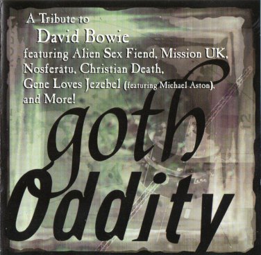 goth oddity: a tribute to david bowie - various CD 1999 cleopatra 14 tracks like new CLP 0428-2
