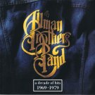 allman brothers band - a decade of hits 1969 - 1979 CD 1991 polygram polydor like new P2-11156
