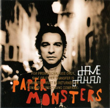 dave gahan - paper monsters CD promo 2003 reprise used like new 48471-2