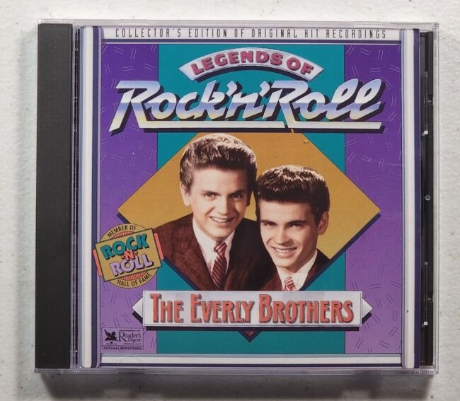 everly brothers - legends of rock 'n' roll CD 1995 reader's digest BMG Direct 20 tracks like new