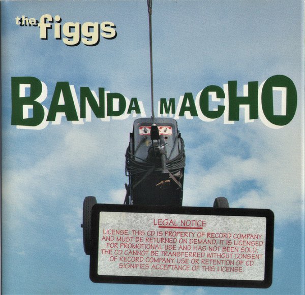 figgs - banda macho CD promo 1996 capitol 17 tracks like new CDP 7243 8 36687 2 4