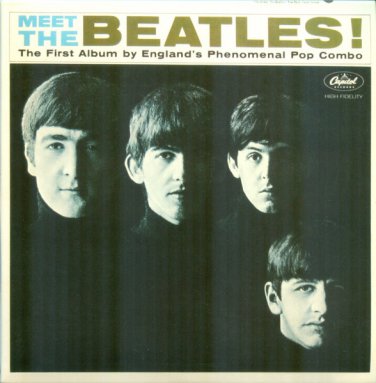 beatles - meet the beatles! CD 1-disc out of 4-disc capitol albums vol. 1 2004 apple like new