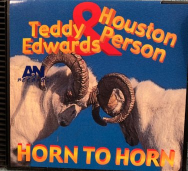 teddy edwards & houston person - horn to horn CD 1999 32 jazz like new 32150