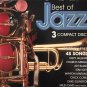 best of jazz - various artists CD 3-discs madacy like new without slipcase KSW2 0432/3/4