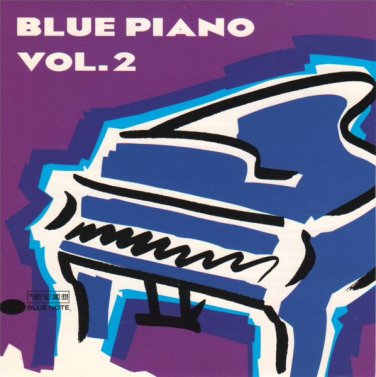 blue piano volume two - various CD 1992 blue note 12 tracks used CDP 7 96904 2