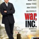 war, inc. - john cusack, hilary duff DVD 2008 first look NTSC widescreen rated R new war, inc. - john cusack, hilary duff DVD 2008 first look NTSC widescreen rated R new