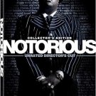 notorious: collector's edition unrated director's cut DVD 3-discs fox searchlight widescreen used