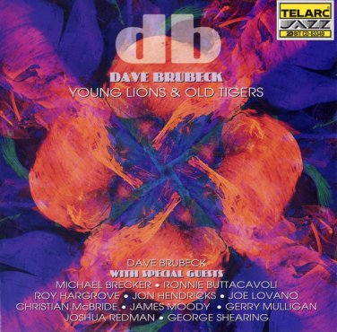 dave brubeck - young lions & old tigers CD 1995 telarc jazz 12 tracks like new CD-83349