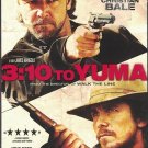 3:10 to yuma - russell crowe + christian bale DVD 2008 NTSC region 1 widescreen 122 minutes like new