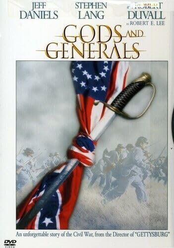 gods and generals - jeff daniels, kevin conway DVD NTSC 2002 region 1 warner 219 mins widescreen new