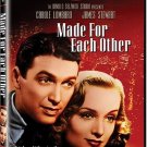 made for each other - carole lombard + james stewart DVD MGM full screen B&W 82 minutes like new made for each other - carole lombard + james stewart DVD MGM full screen B&W 82 minutes like new