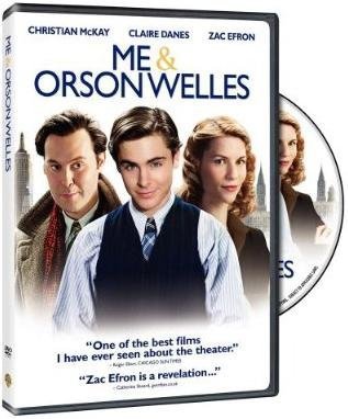 me & orson wells - christian mckay DVD 2010 warner NTSC region 1 PG-13 widescreen used