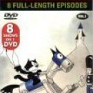 felix the cat vol. 1: 8 full-length episodes DVD 2004 genius entertainment NTSC 61 minutes like new