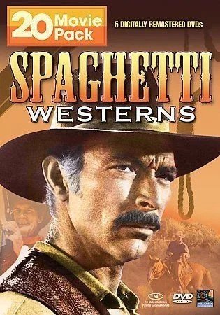 spaghetti westerns 20 movie pack DVD 5-discs 2008 mill creek new factory-sealed