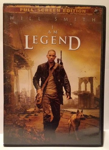 i am legend - will smith DVD NTSC 2008 warner 101 minutes full screen like new