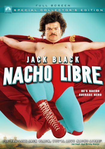 nacho libre - jack black DVD full screen special collector's edition 2006 paramount NTSC like new