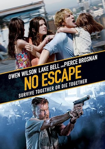 no escape - owen wilson DVD 2015 lionsgate NTSC widescreen 114 minutes like new