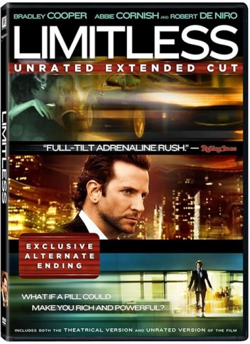 limitless - bradley cooper DVD 2011 20th century fox NTSC 105 minutes widescreen like new