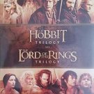 hobbit trilogy + the lord of the rings trilogy 6DVDs theatrical versions MGM warner new line