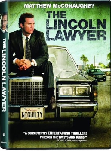 lincoln lawyer - matthew mcconaughey DVD 2011 lionsgate NTSC widescreen like new