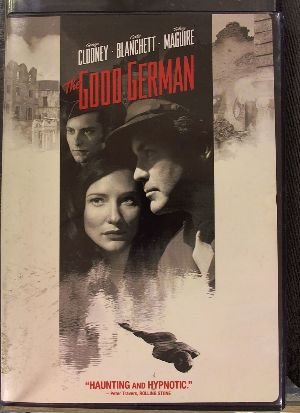 the good german - george clooney DVD 2005 warner bros rated R region 1 B&W like new