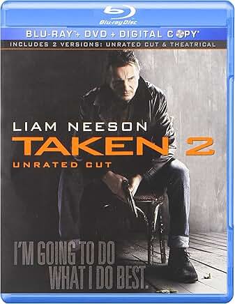 taken 2 - liam neeson BluRay DVD 2-discs 2013 20th century fox NTSC widescreen like new