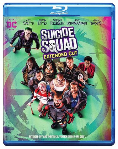 suicide squad extended cut BluRay + DVD 2016 warner NTSC 122 minutes new factory-sealed